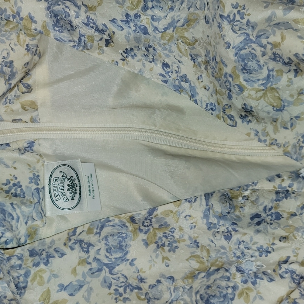Vintage Silk Floral Granny CottageCore Maxi Dress Size 8